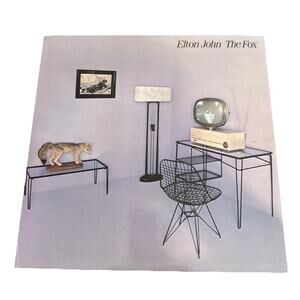 Elton John The Fox LP 1981 Geffen Records Vinyl 12” 33 RPM Classic Rock Album